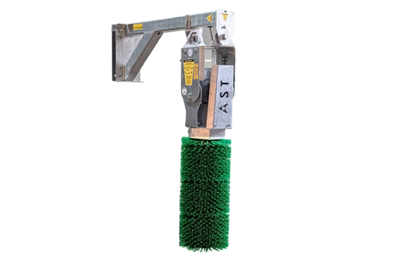 Roterende welzijnsborstel voor Geiten, meer comfort en gezondheid in de stal, Well Brush, Geiten borstel